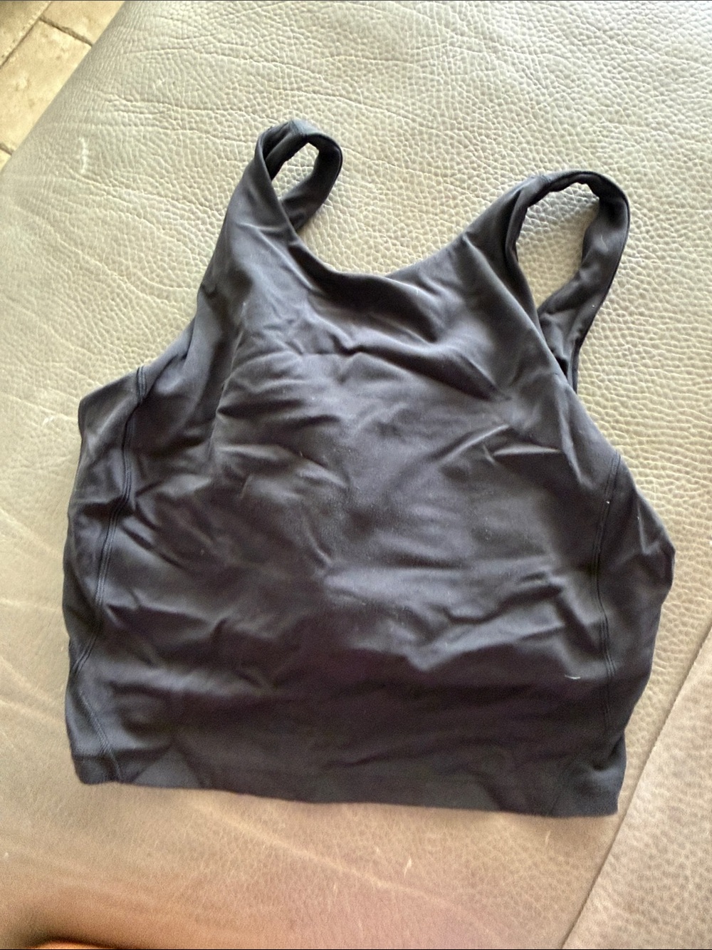 lululemon athletica Black Tank Top